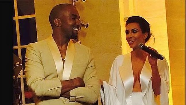 Kim Kardashian y Kanie West, ensayo nupcial en Versalles