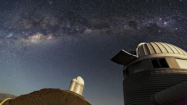 Observatorio de La Silla, a 2.400 metros, en el sur del desierto de Atacama, Chile