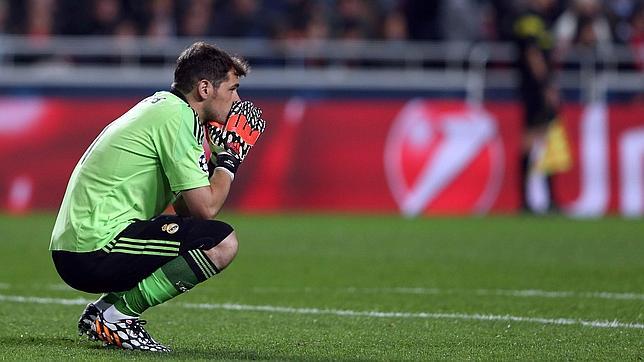 Casillas: «Me vine abajo al encajar ese gol absurdo»