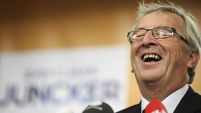 El candidato del PPE para la presidencia de la Comisión Europea, Jean-Claude Juncker, este lunes en Bruselas