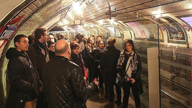 La estación de Chamberí, a pleno rendimiento