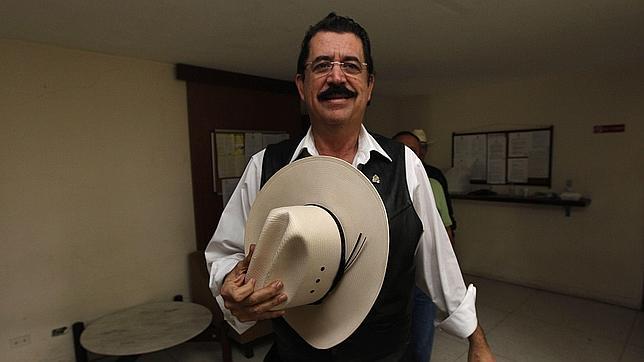 Manuel Zelaya, con su sombrero, en una imagen de archivo