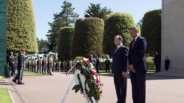 Ucrania y Rusia acercan posturas en unos actos de conmemoración del «día D» dirigidos por Obama y Hollande