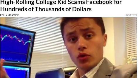 El pequeño «lobo de Wall Street» que sacó a Facebook de sus casillas