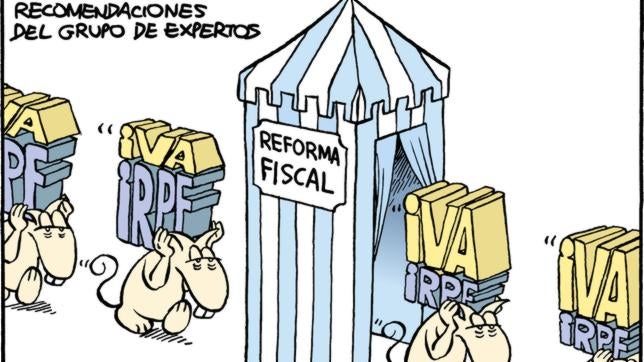 Los expertos de la reforma fiscal han recomendado subir el IVA