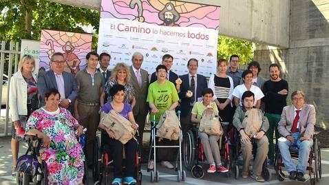 Personas con discapacidad narrarán en ABC su «sueño» de recorrer parte del Camino de Santiago