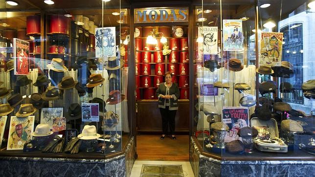 La sombrería Iglesias, en la Rúa do Vilar