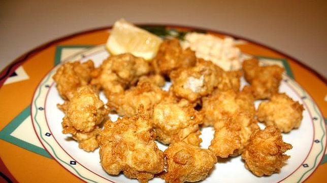 Los sesos rebozados son una de las especialidades