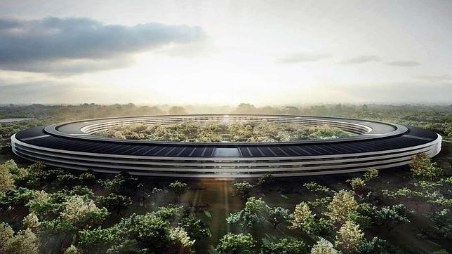 Así se ve la construcción de la «nave espacial» de Apple