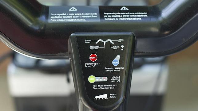 El código de colores indica el estado de la bici