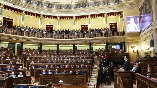 El pleno del Congreso en el debate de la Ley