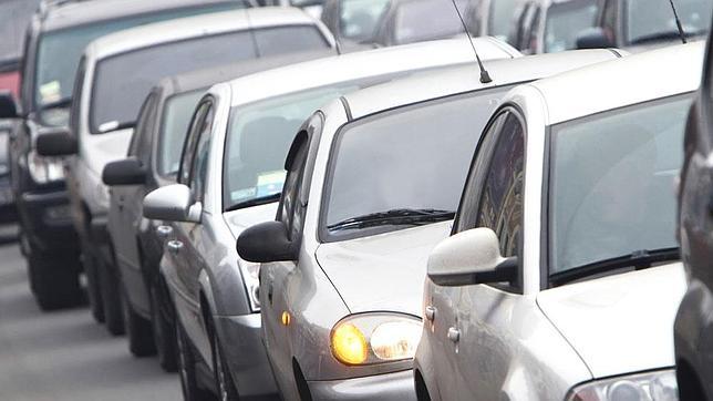 Menos coches en circulación