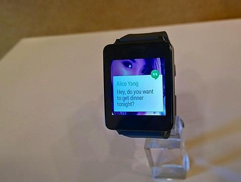 El modelo de LG, el G Watch