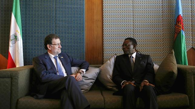 Rajoy y Obiang se reúnen 15 minutos