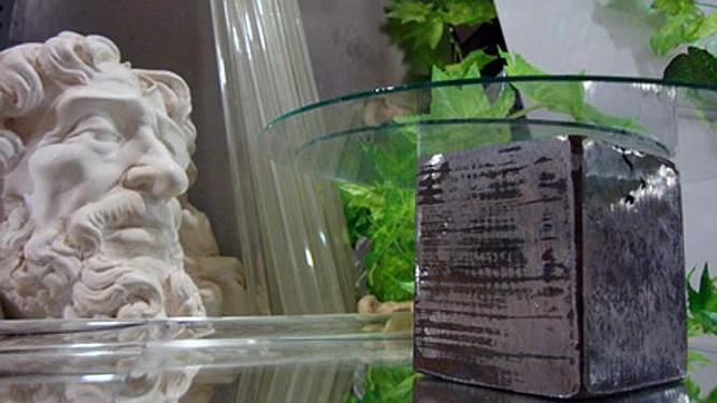 Una de las obras de Mario Espliego que se exhiben en la Sala de Arte Joven de la Comunidad