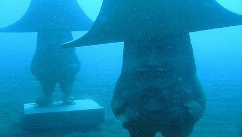 Los enanos de La Palma se sumergen en el mar