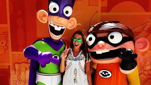 Paula Echevarria disfruta del verano con su hija Daniela