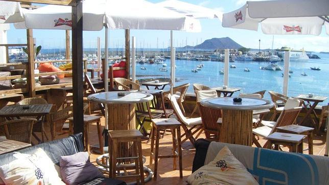 La terraza del Banana Lounge