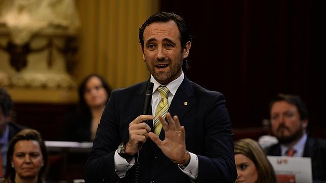 Intervención de Bauzá en el Parlamento de Baleares