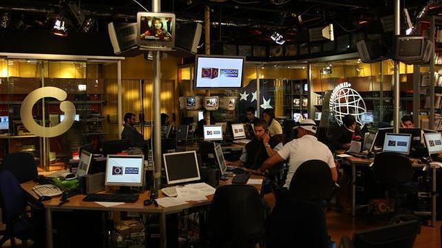 Redacción de la cadena de noticias Globivisión