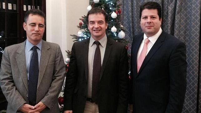 Fabian Picardo y Alfred Bosch