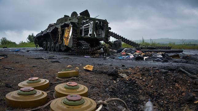 Las milicias prorrusas capturan sin oposición la ciudad de Popasnaya