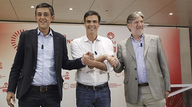 Sánchez, Madina y Pérez Tapias, tres republicanos con una idea distinta de España