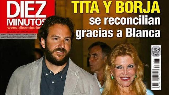La reconciliación de Tita Cervera y Borja Thyssen