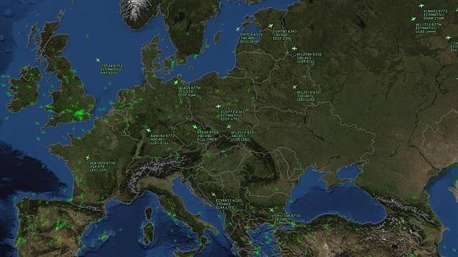 Ningún avión comercial sobrevuela Ucrania tras el derribo del avión de Malaysia Airlines