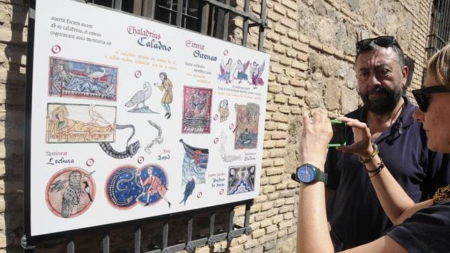 El Museo Sefardí muestra un bestiario medieval al aire libre