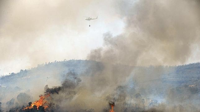 Soriano apunta a una cosechadora como fuente del incendio de Aleas