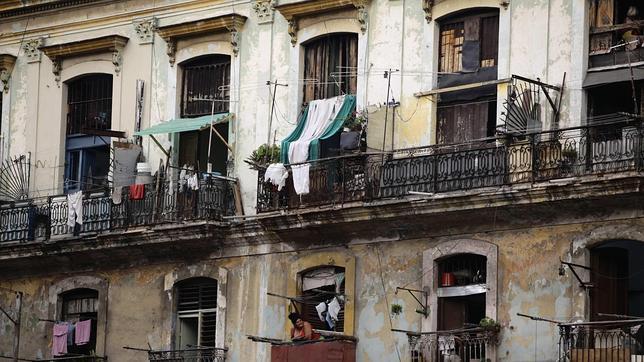 Ruinoso edificio de La Habana