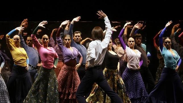 El Ballet de Antonio Gades, en la «Suite de Flamenco»
