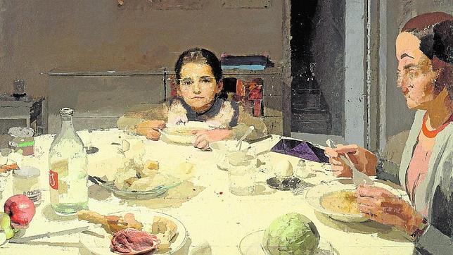 Desde el otro lado del cuadro: La cena - Antonio López