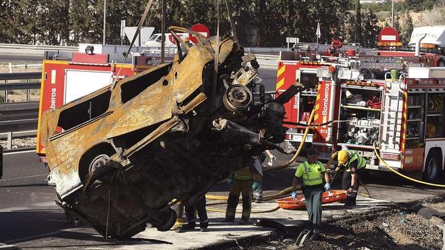 Cox sufre el accidente de tráfico más grave de Alicante en 15 años