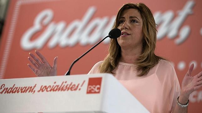 Susana Díaz evita concretar si será la nueva presidenta del PSOE