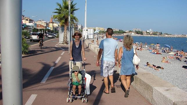 Paseo marítimo de Cargnes sur Mer