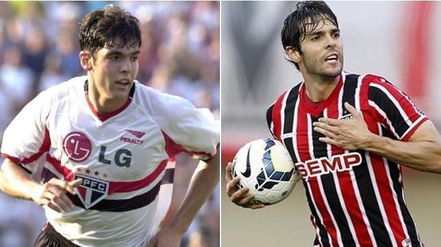 Kaká vuelve a jugar con el Sao Paulo once años después de su marcha a Europa