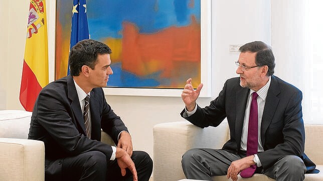 Rajoy y Sánchez coinciden en que la consulta de Cataluña es ilegal