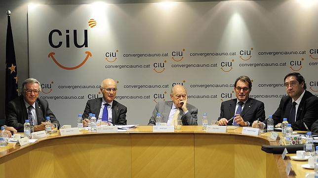 Reunión ejecutiva de CIU en 2013