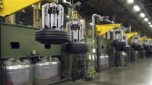 Estos son los siete pasos en la fabricación de un neumático