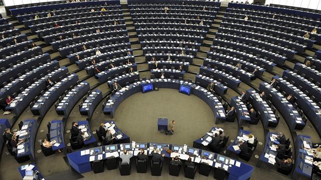 Vista del hemiciclo de la Eurocámara