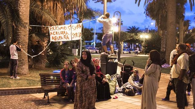 El otro problema migratorio de Melilla: los sirios