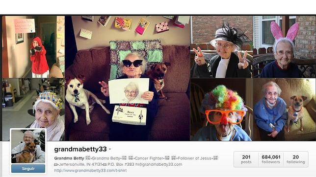 Muere Betty, la «abuela de Instagram»