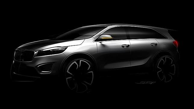 Primeros esbozos del nuevo Kia Sorento
