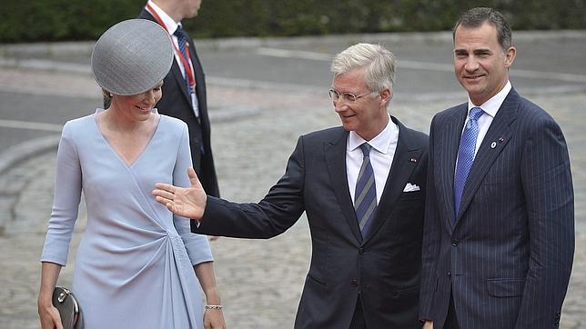 El Rey representa a España en las ceremonias de la I Guerra Mundial