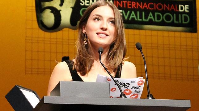 La actriz María Valverde en la Seminci de Valladolid
