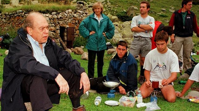 Jordi Pujol, última subida al Tagamanent