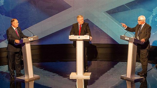 El independentismo escocés, derrotado en el esperado debate televisado