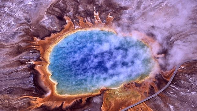 Un turista estrella un «drone» en el Parque Nacional de Yellowstone